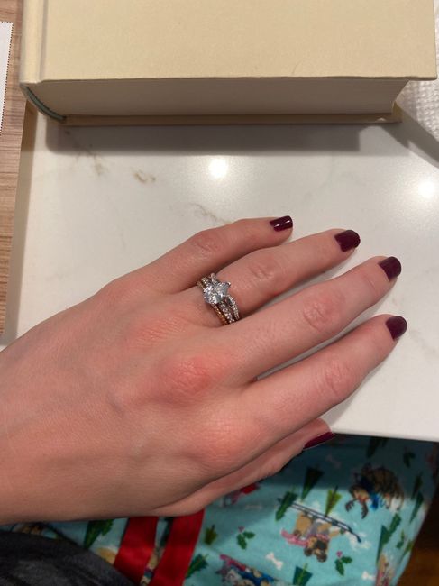 Mismatched engagement and wedding rings..yay or nay? 6