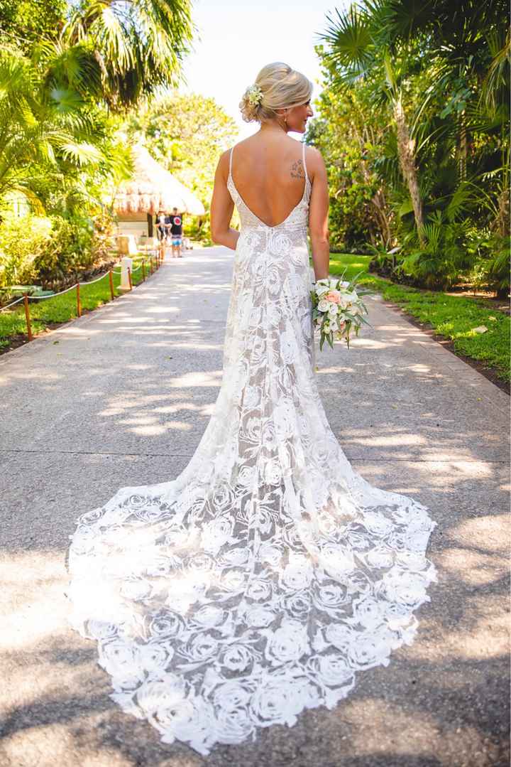 Beach wedding dress - 1