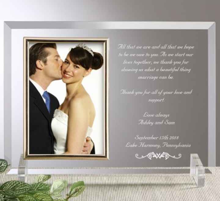 Picture Frame Gift Photo Placeholder? - 1
