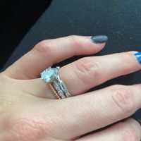 Mismatched engagement and wedding rings..yay or nay? - 2