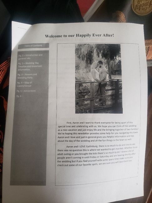 Welcome Newsletter?!? 1