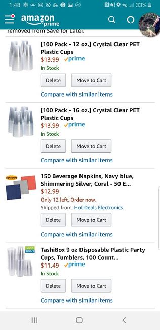 Plastic wine glasses/bar cups 1