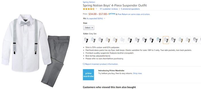 Ring bearer attire 2