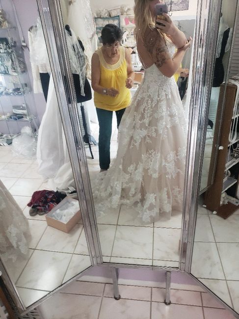 My Dress and Girat Alteration Appointment 6