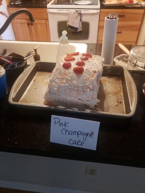 Surprise Cake testing for Fh- picture results 4