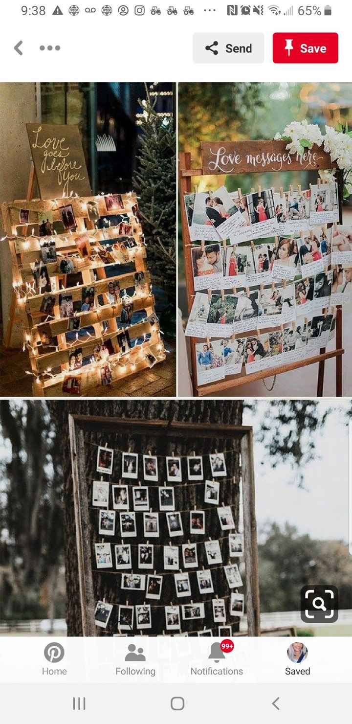 Something like this- then put them in a book down the road. 