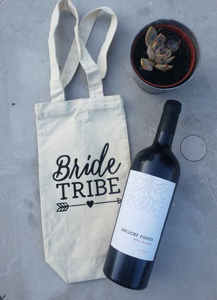 Bride Tribe Wine Tote