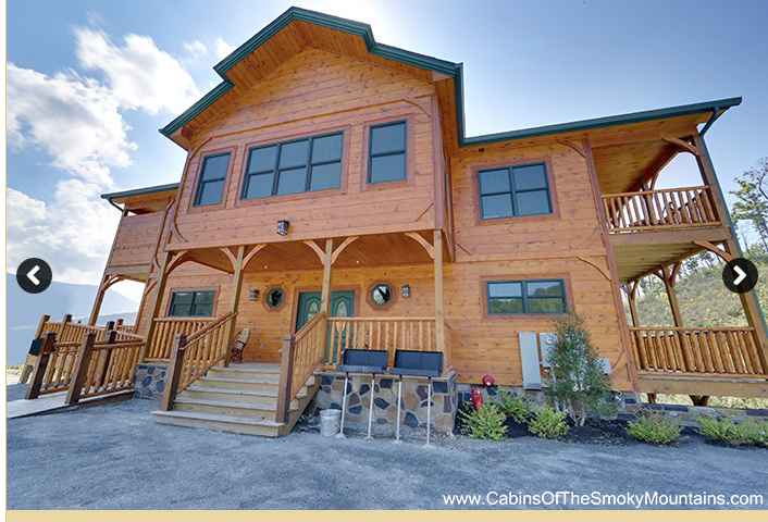 This is the cabin we rented