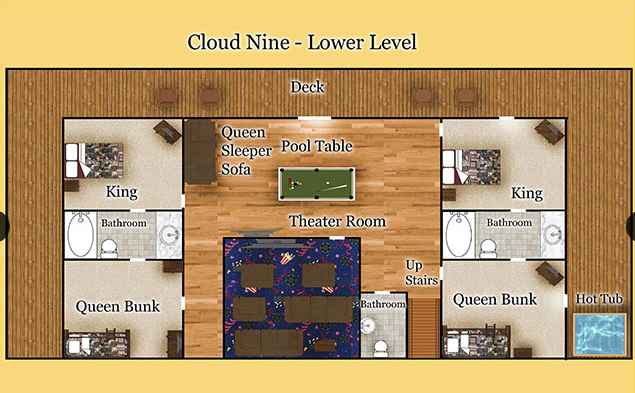 Bottom floor new parents will be on 