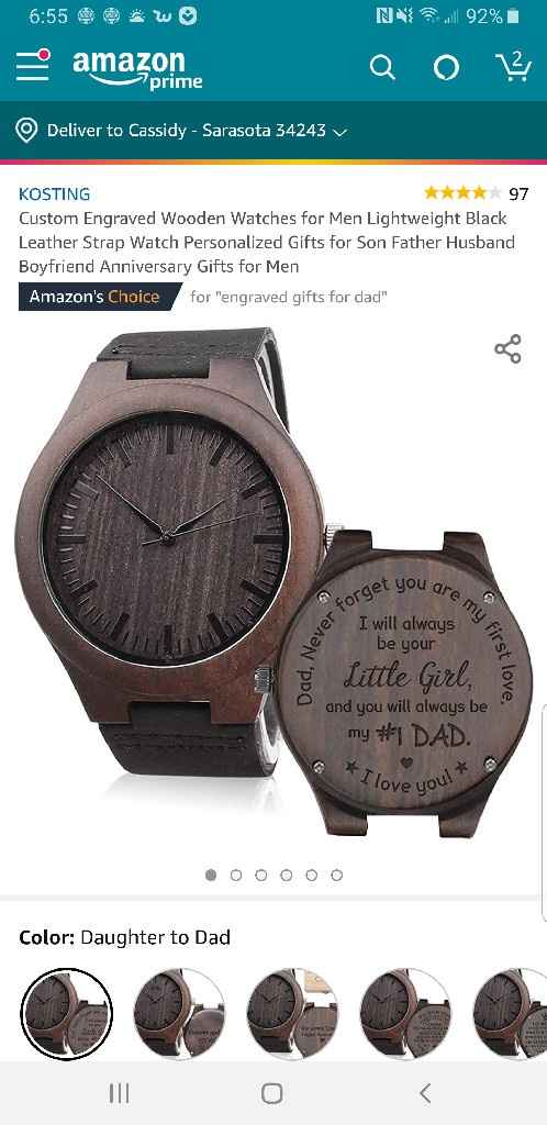 Mother & Father gifts - 1