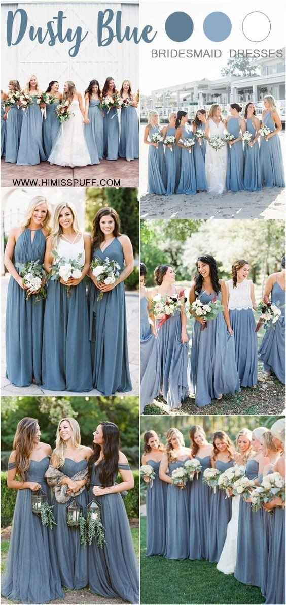 I really like what they did here with the blue skirt and white top that would be cute for bridesmaid