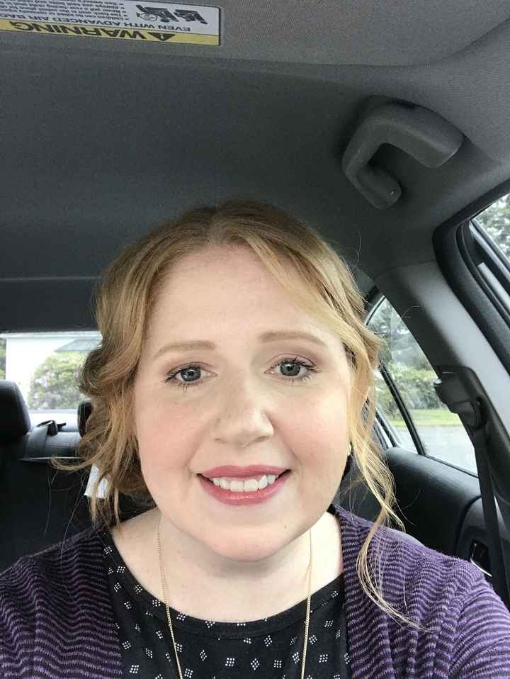 Had my hair trail!