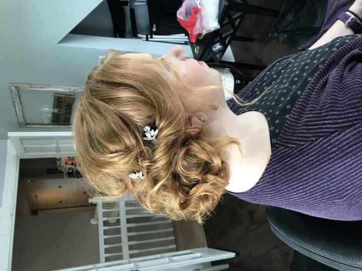 Had my hair trail!