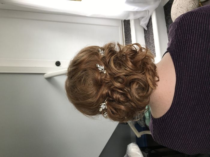 Had my hair trail!