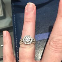 Picked up our rings!
