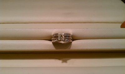 Let me see your ring! WITH the band(s)!