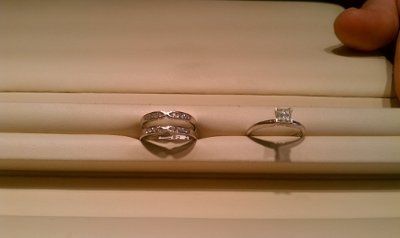 Let me see your ring! WITH the band(s)!