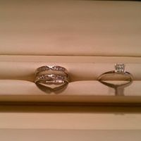 Let me see your ring! WITH the band(s)!