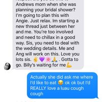 Potluck for Bachelorette Party? - 2