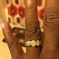 Let's see those beautiful rings lady's!