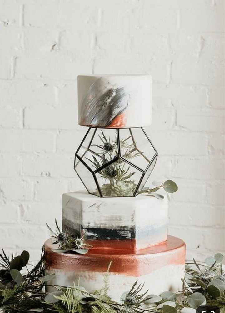 How many tiers does your cake have? - 1