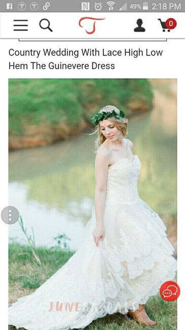Had anyone bought a wedding dress from junebridals