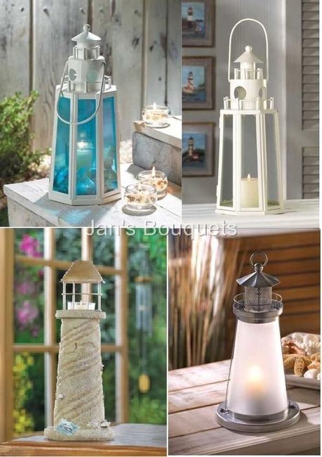 Beach theme center pieces - 1