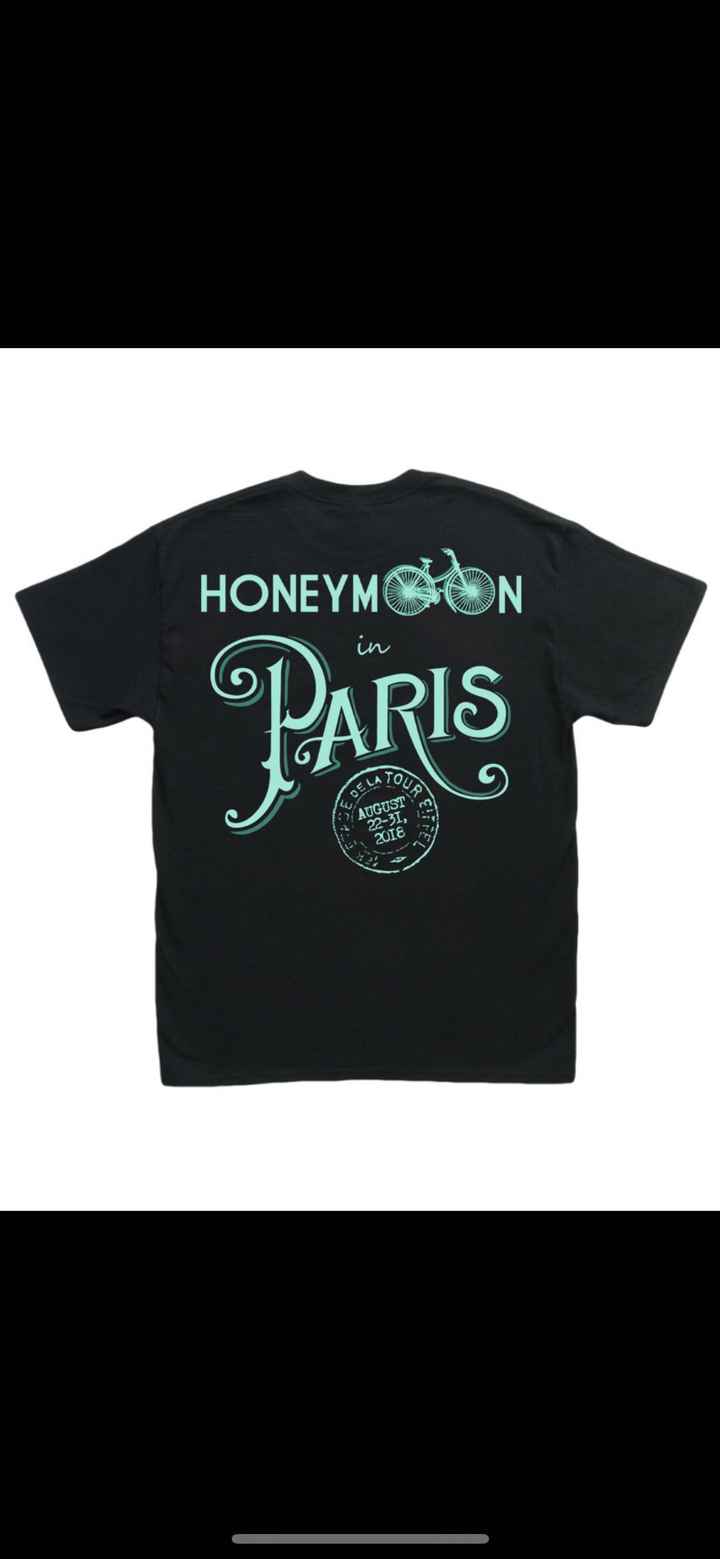 Did you buy any newlywed apparel to wear on the honeymoon? - 3