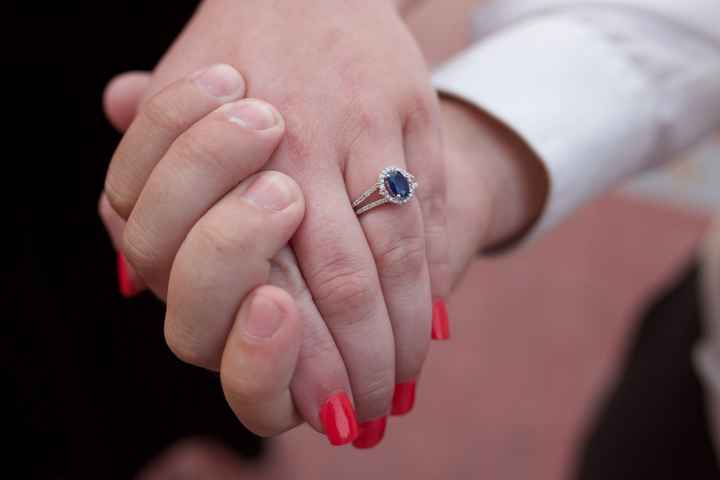 We're officially officially engaged!