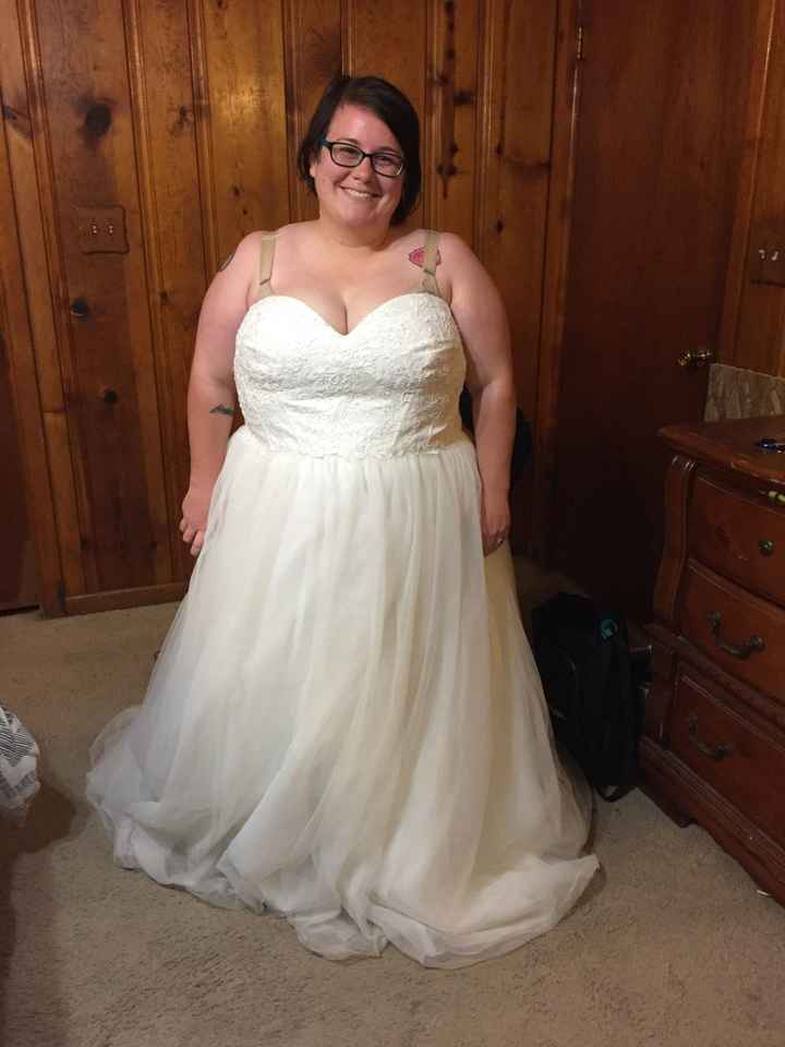 "Yes," she said to the dress