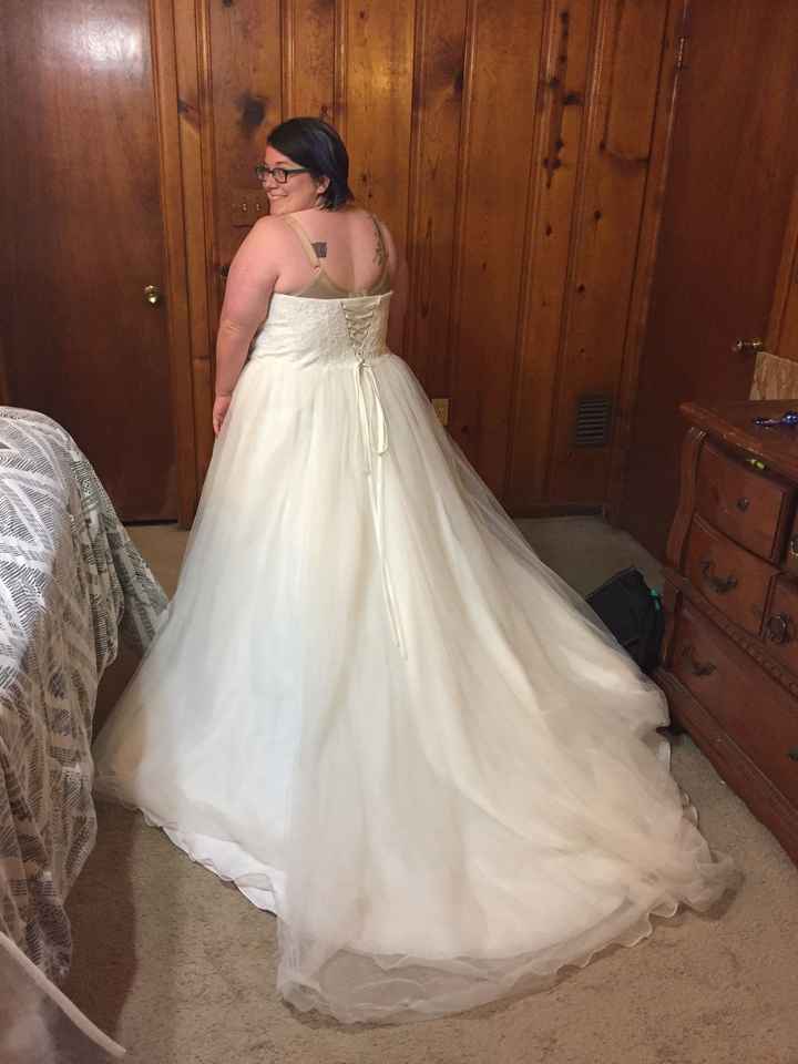 "Yes," she said to the dress