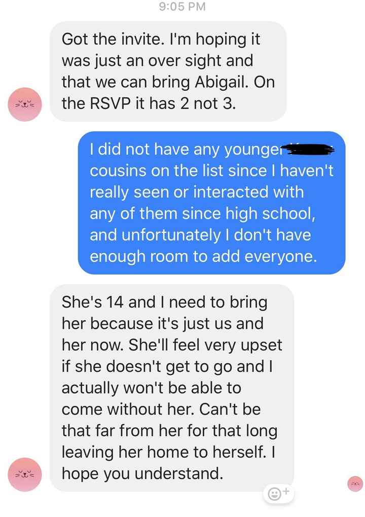 Wwyd? No kid issue - 1