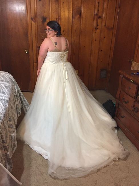"Yes," she said to the dress