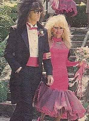 For fun; If this were the 80's/90's and you were getting married...