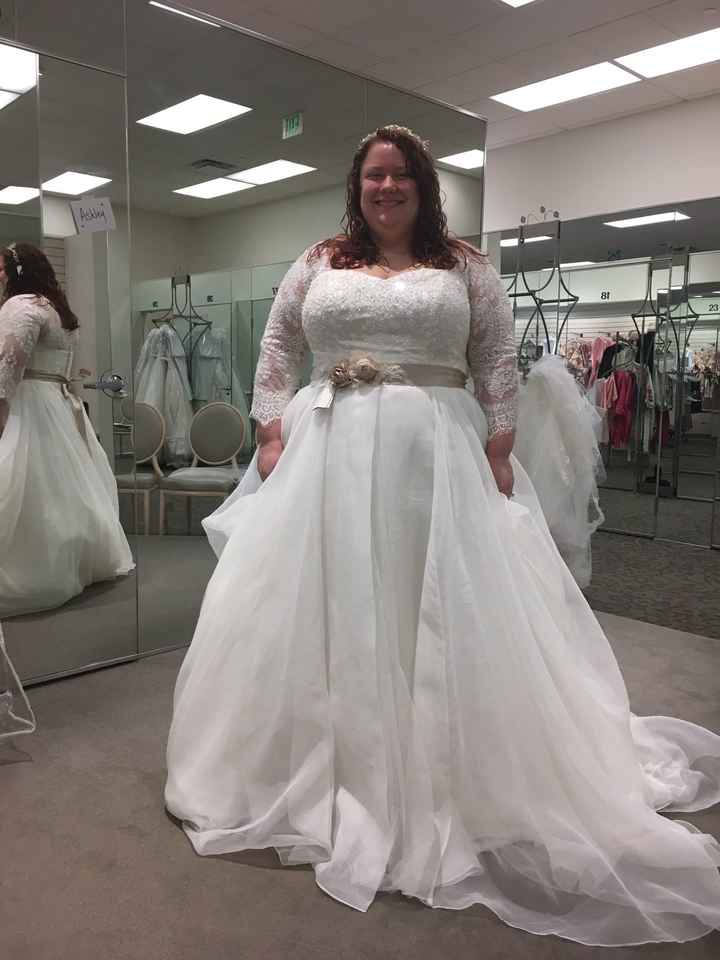I said yes to the dress!