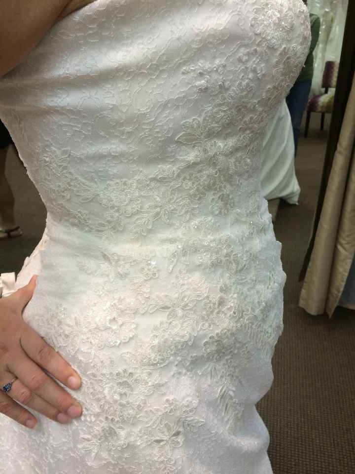 I said yes to the dress!