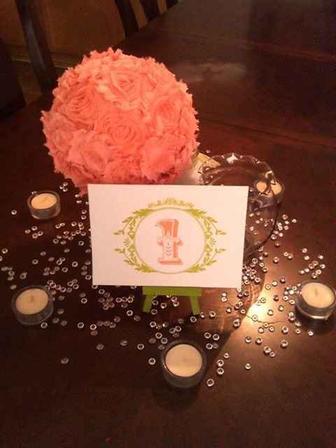 DIY Centerpieces - Pics