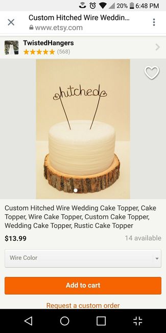 Cake Toppers!