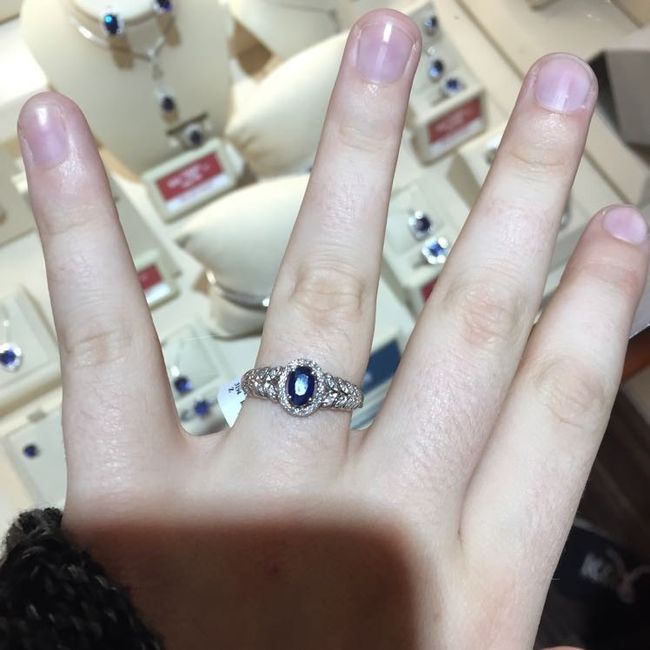 Engagement ring/wedding ring