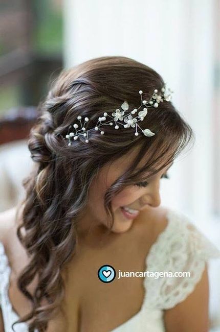 Medium length thin hair ladies, what bridal style?