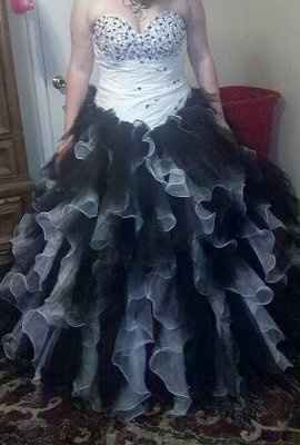 Colored wedding dress?