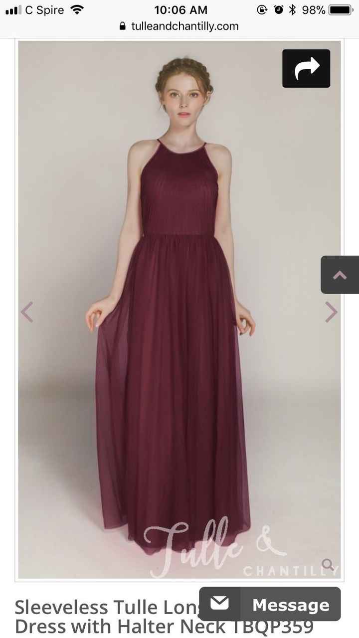 Tulle dresses