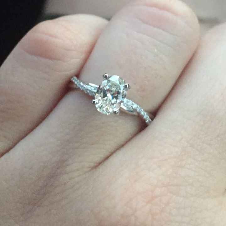 New engagement ring- show me your rings!