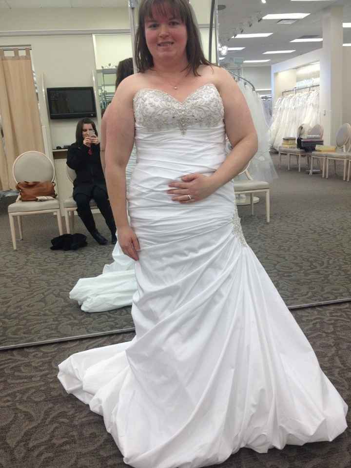 Show me your Davids Bridal dresses:)