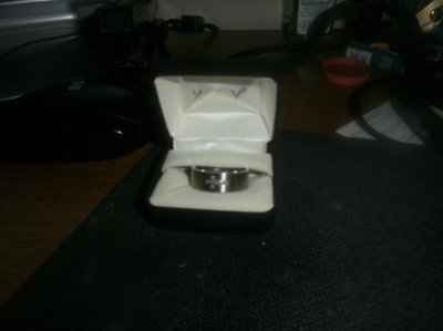 Let's see the Ring you purchased for the Man to be.....