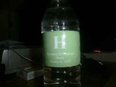 Custom Water Bottle Labels