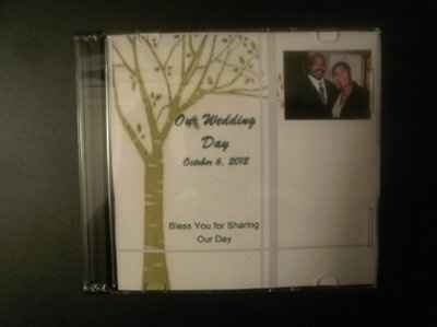 PLAYING AROUND WITH MY DIY CD FAVORS