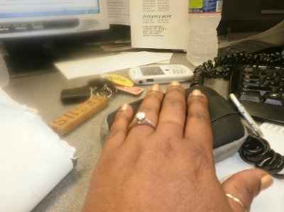 There's been a request ... show us them rings!