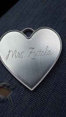 Free keychains for brides-to-be!