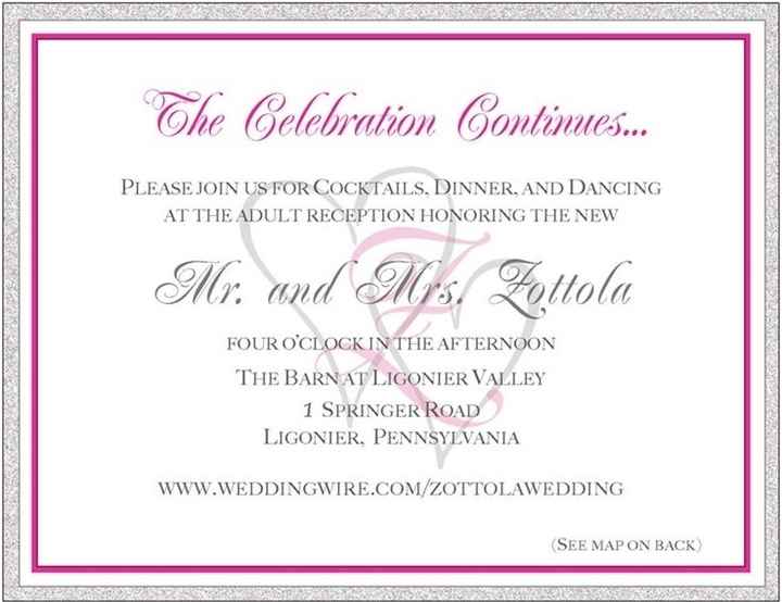 How did you incorporate your Wedding Website into your invites, or did you?